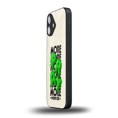 Divine Energy iphone 16 plus mobile cover | shockproof glass phone case