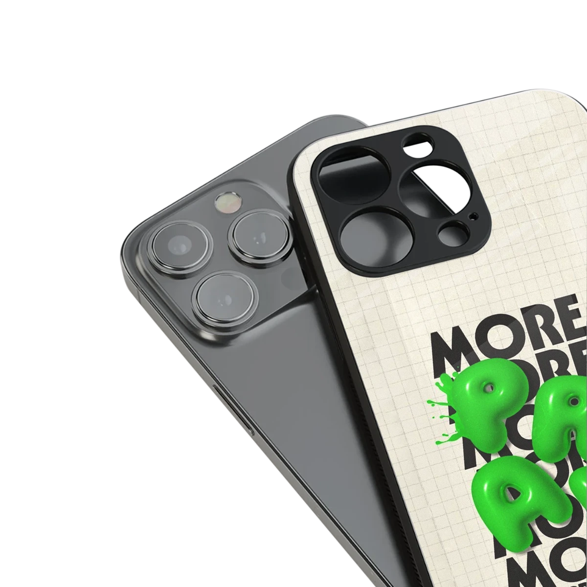 Divine Energy stylish phone case for iphone 15 pro max | glossy glass and slim fit