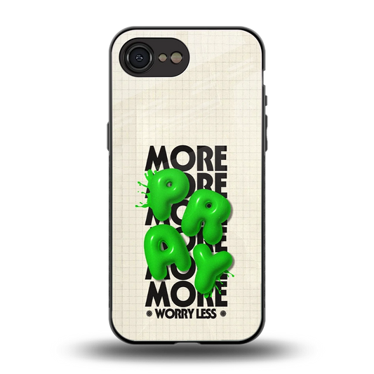 Divine Energy back phone cover | glass case for iphone 16e