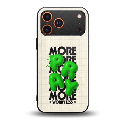 Divine Energy back phone cover | glass case for iphone 17 pro