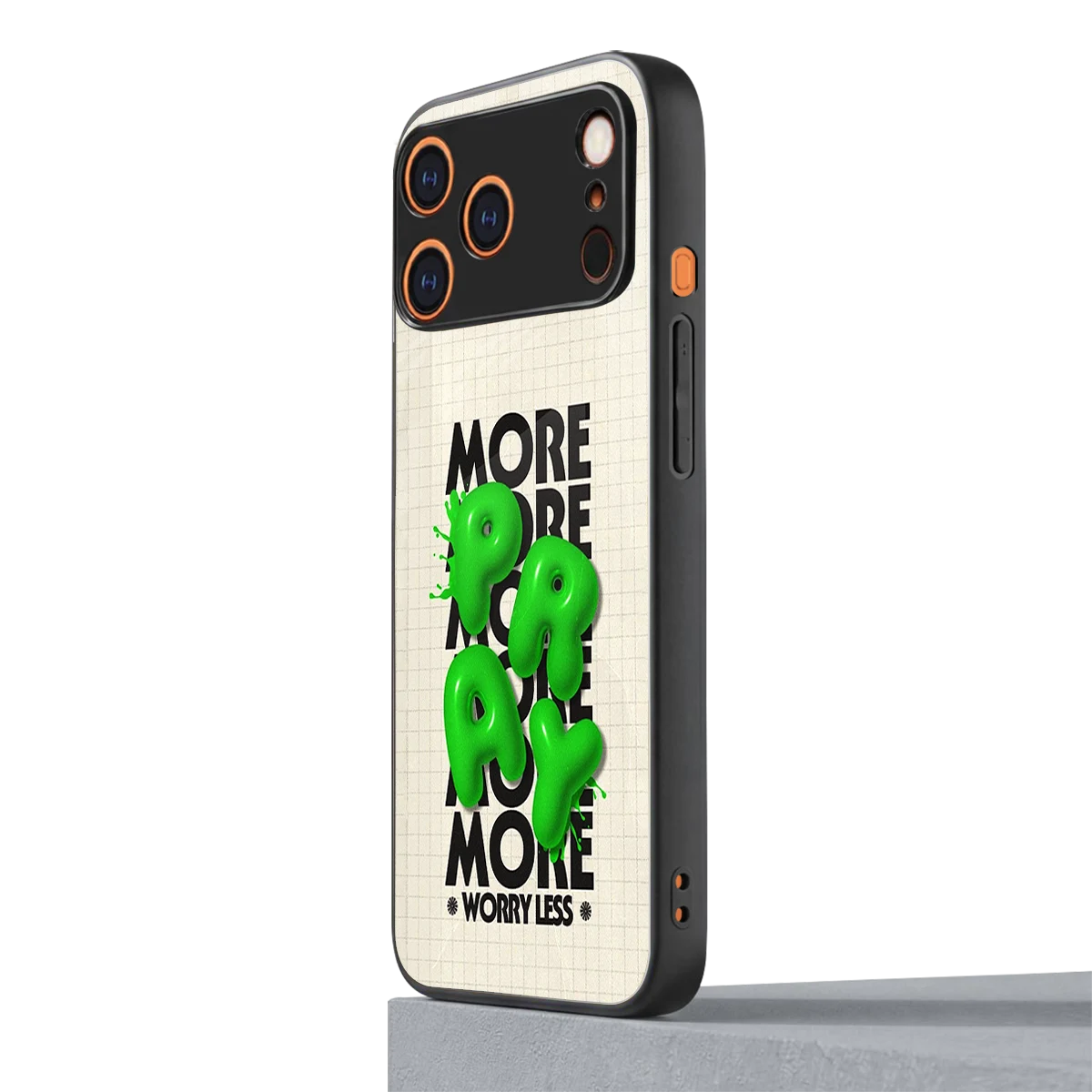Divine Energy iphone 17 pro max mobile cover | shockproof glass phone case
