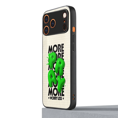 Divine Energy iphone 17 pro max mobile cover | shockproof glass phone case
