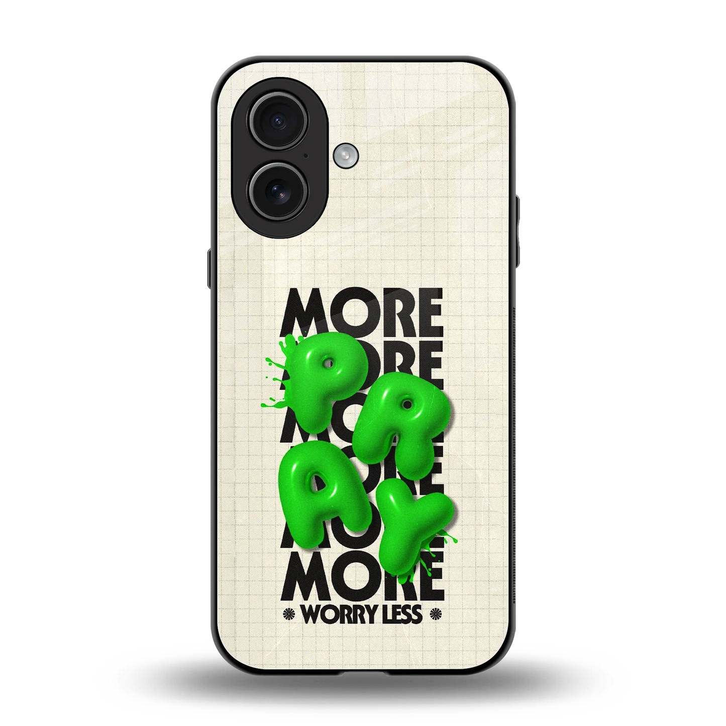 Divine Energy back phone cover | glass case for iphone 17