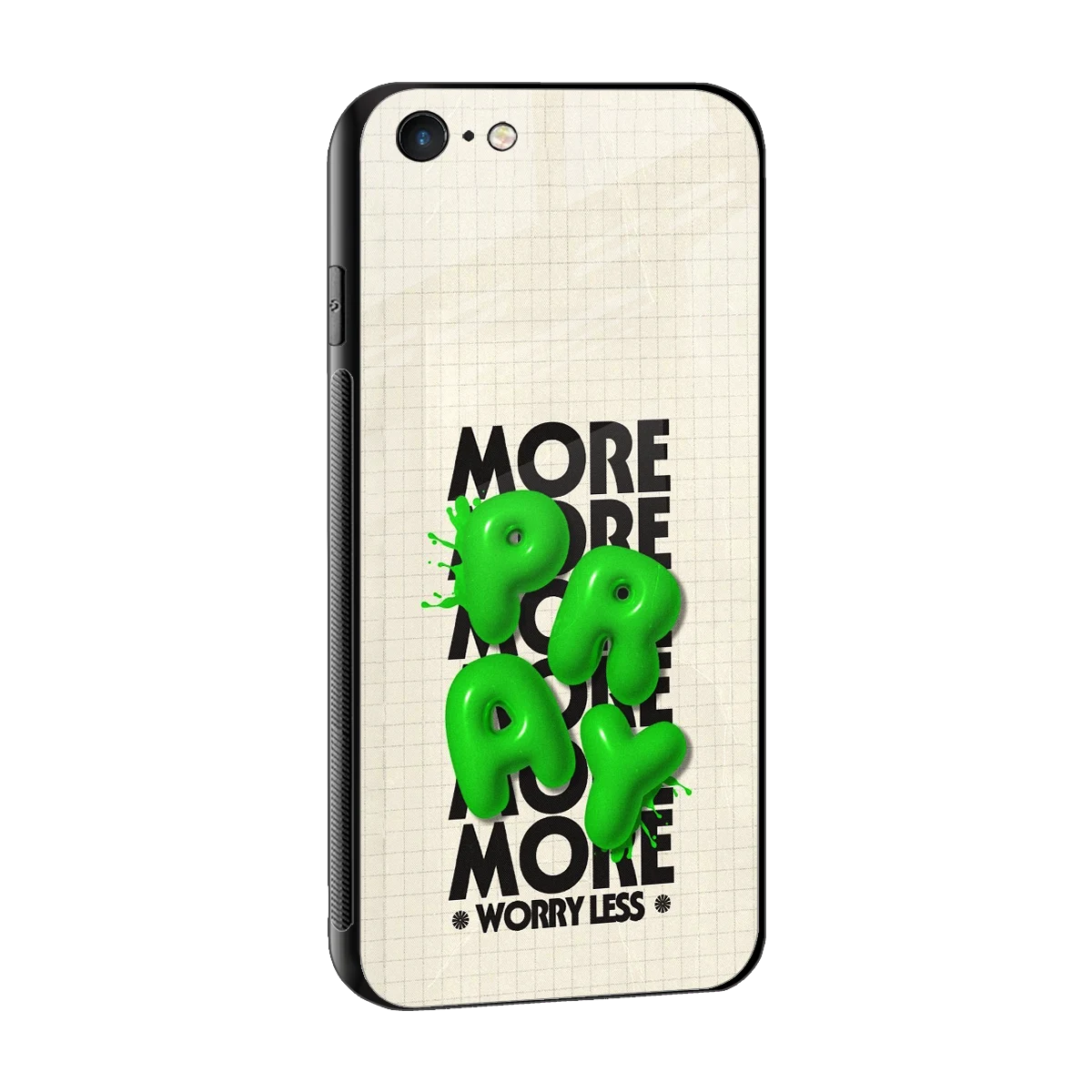 Divine Energy sleek iphone 6 cover with tempered glass back and TPU edges