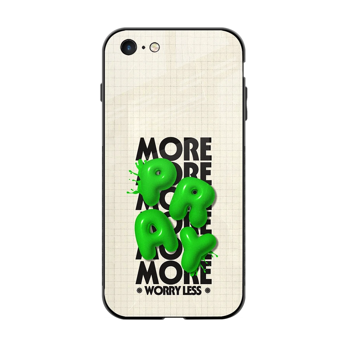 Divine Energy back phone cover | glass case for iphone 6