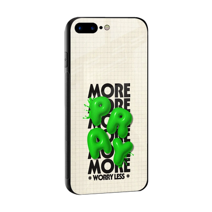 Divine Energy sleek iphone 8 plus cover with tempered glass back and TPU edges