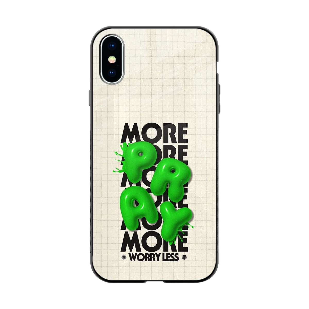 Divine Energy back phone cover | glass case for iphone x