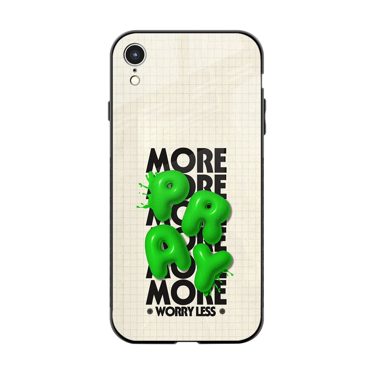 Divine Energy back phone cover | glass case for iphone xr