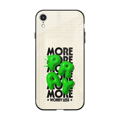 Divine Energy back phone cover | glass case for iphone xr