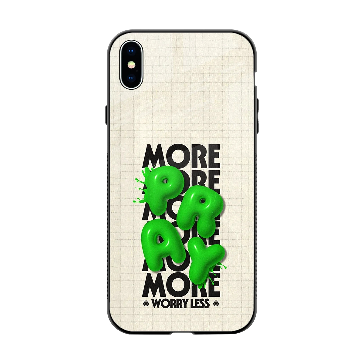 Divine Energy back phone cover | glass case for iphone xs max