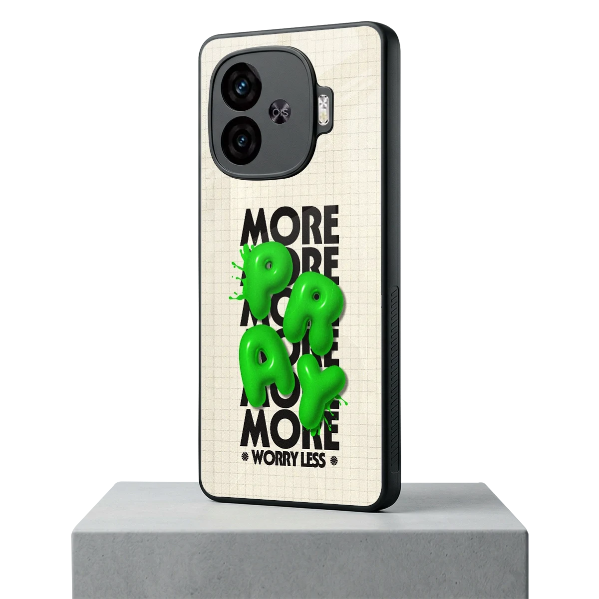 Divine Energy iqoo neo 10r 5g mobile cover | shockproof glass phone case