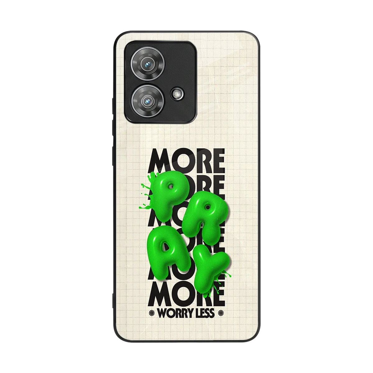 Divine Energy back phone cover | glass case for motorola edge 40 neo 5g