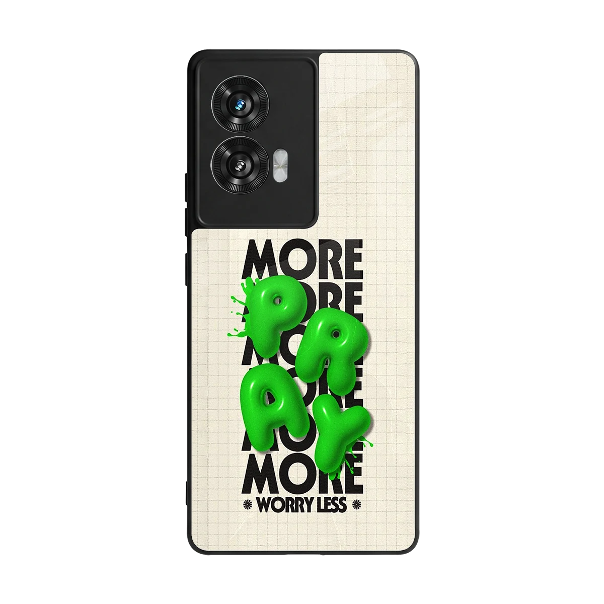 Divine Energy back phone cover | glass case for motorola edge 50 fusion