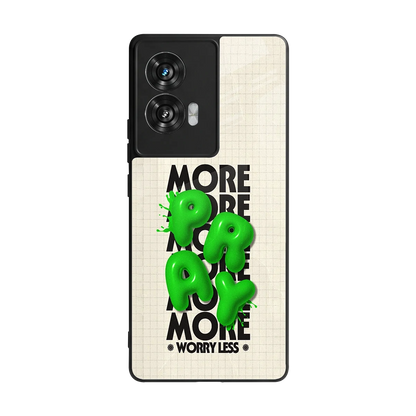 Divine Energy back phone cover | glass case for motorola edge 50 fusion