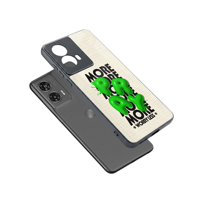 Divine Energy sleek motorola edge 50 fusion cover with tempered glass back and TPU edges