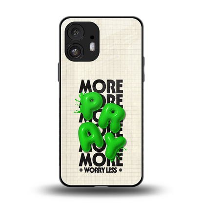 Divine Energy back phone cover | glass case for nothing phone 2