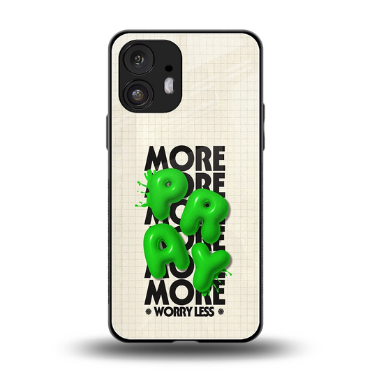 Divine Energy back phone cover | glass case for nothing phone 2