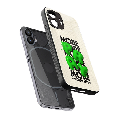 Divine Energy sleek nothing phone 2 cover with tempered glass back and TPU edges
