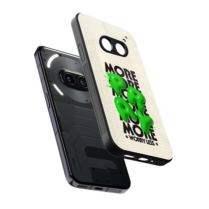 Divine Energy sleek nothing phone 2a cover with tempered glass back and TPU edges