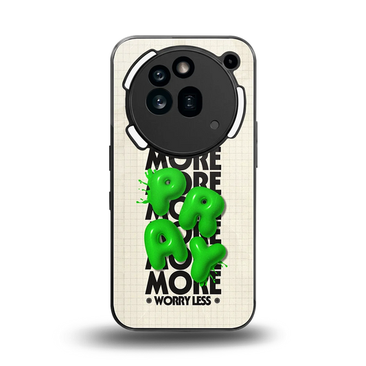 Divine Energy back phone cover | glass case for nothing phone 3a pro