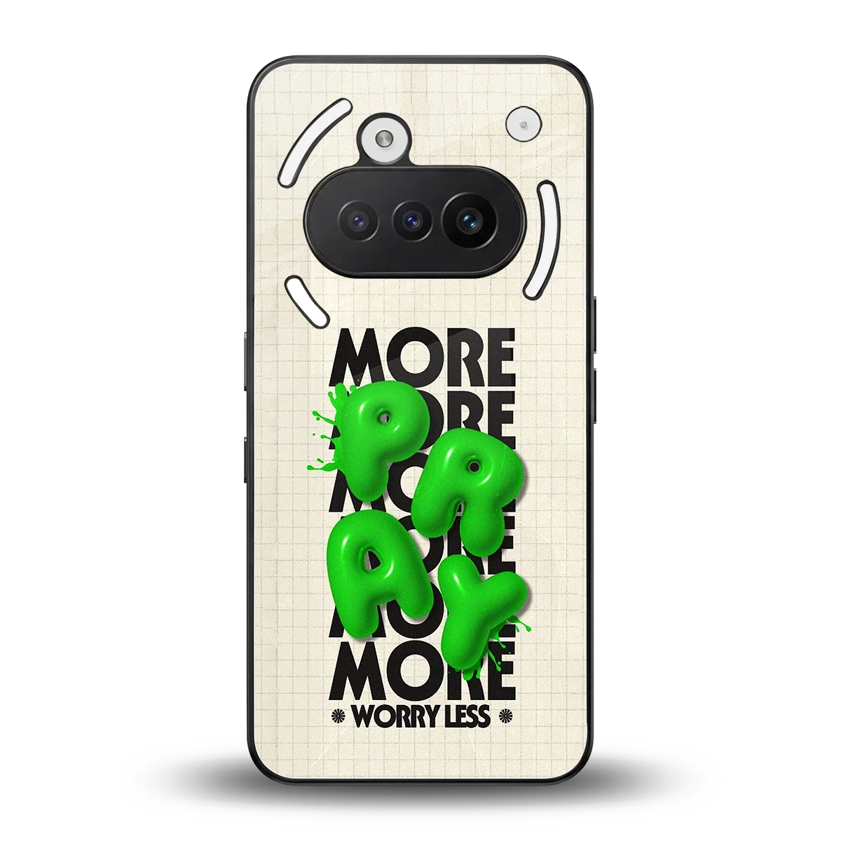 Divine Energy back phone cover | glass case for nothing phone 3a