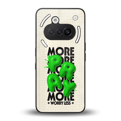 Divine Energy back phone cover | glass case for nothing phone 3a