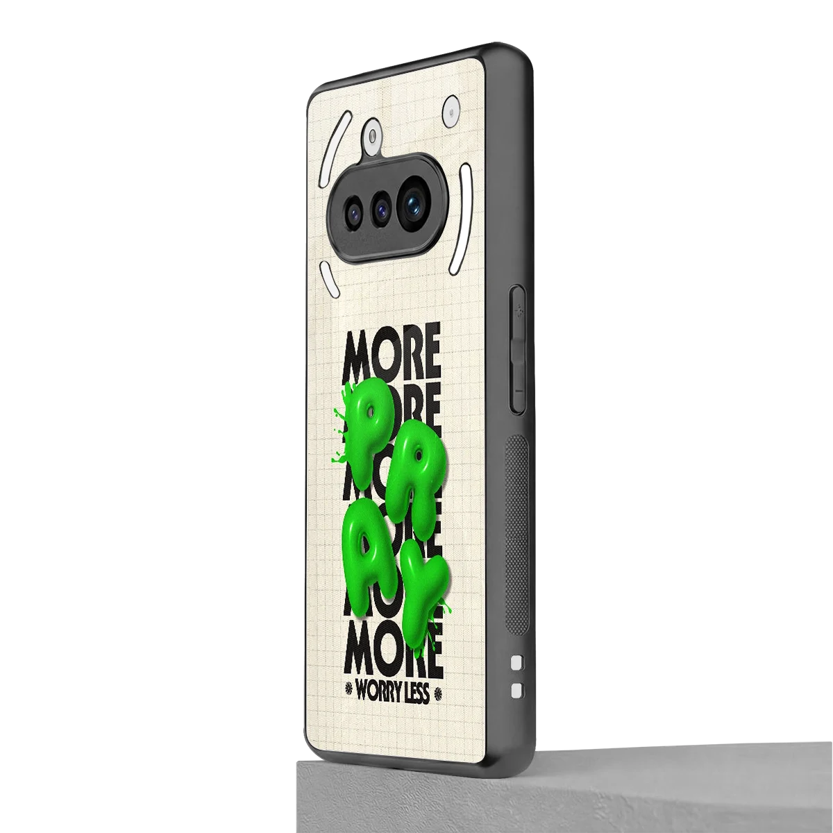 Divine Energy nothing phone 3a mobile cover | shockproof glass phone case
