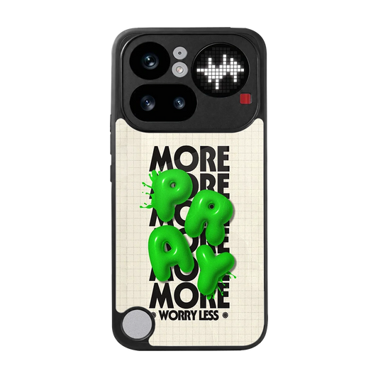 Divine Energy back phone cover | glass case for nothing phone 4a pro