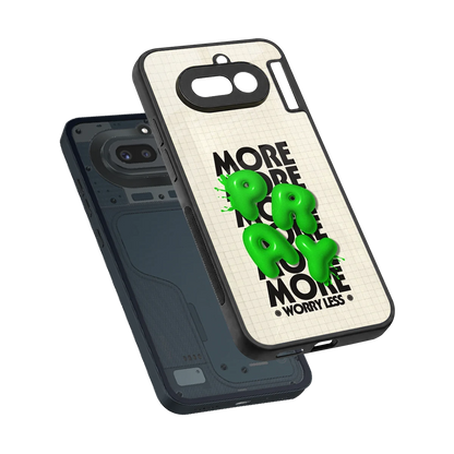 Divine Energy sleek nothing phone 4a cover with tempered glass back and TPU edges