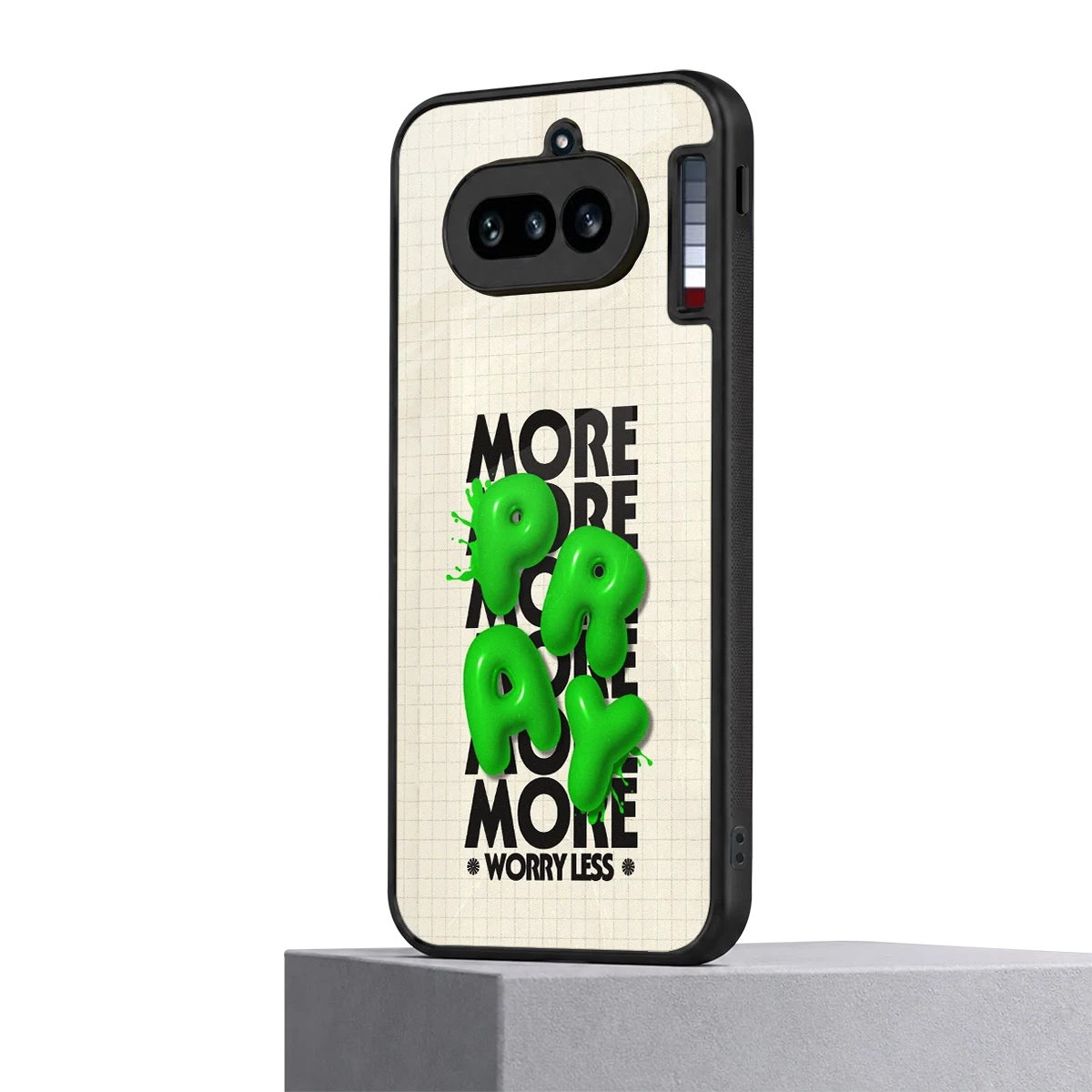 Divine Energy nothing phone 4a mobile cover | shockproof glass phone case