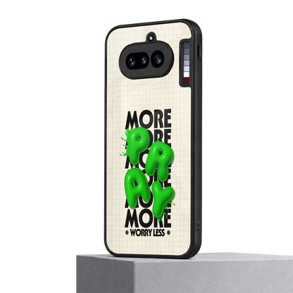 Divine Energy nothing phone 4a mobile cover | shockproof glass phone case