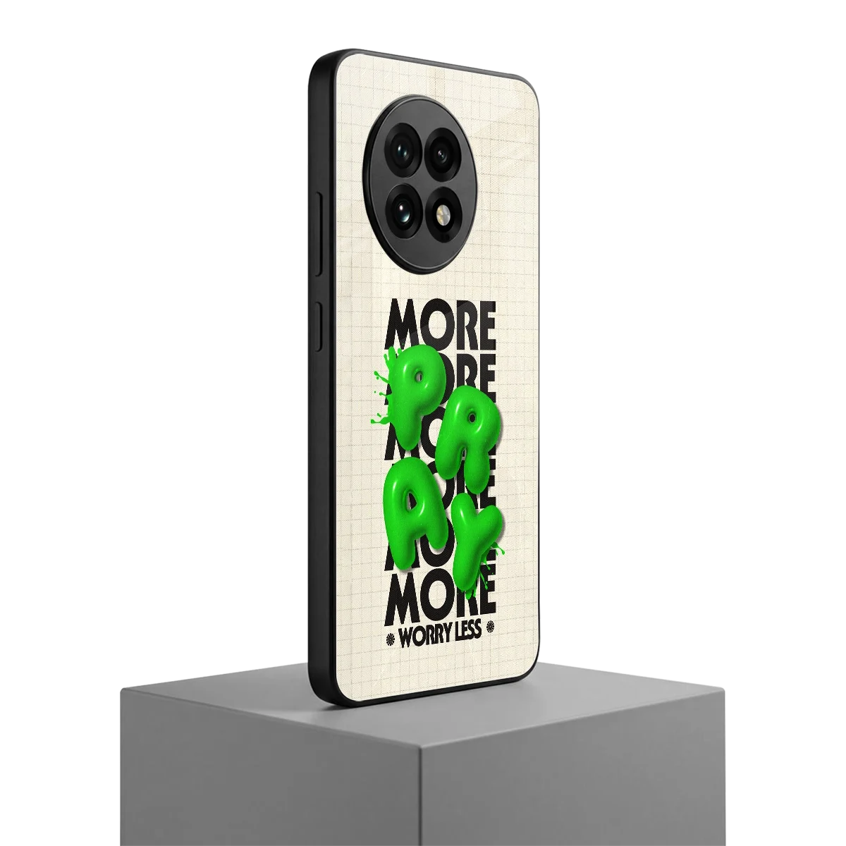 Divine Energy oneplus 13r mobile cover | shockproof glass phone case