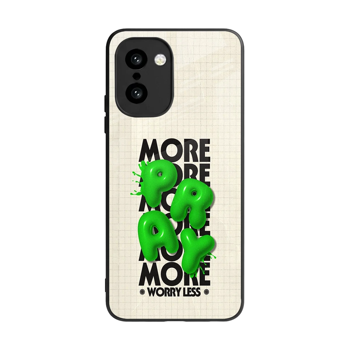Divine Energy back phone cover | glass case for oneplus 15r