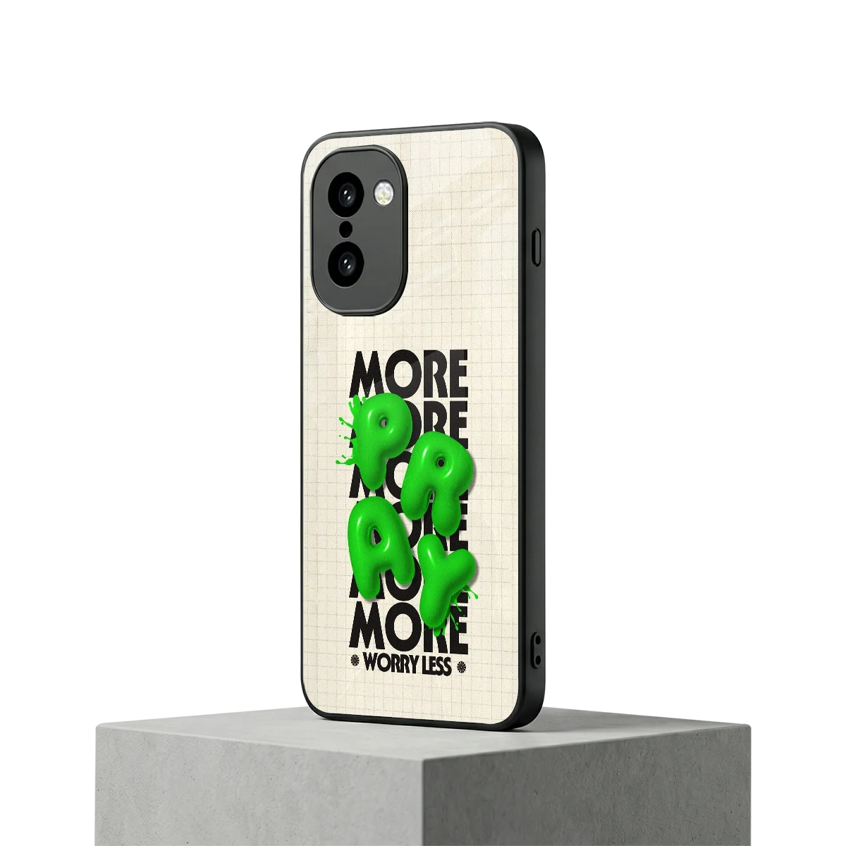 Divine Energy oneplus 15r mobile cover | shockproof glass phone case