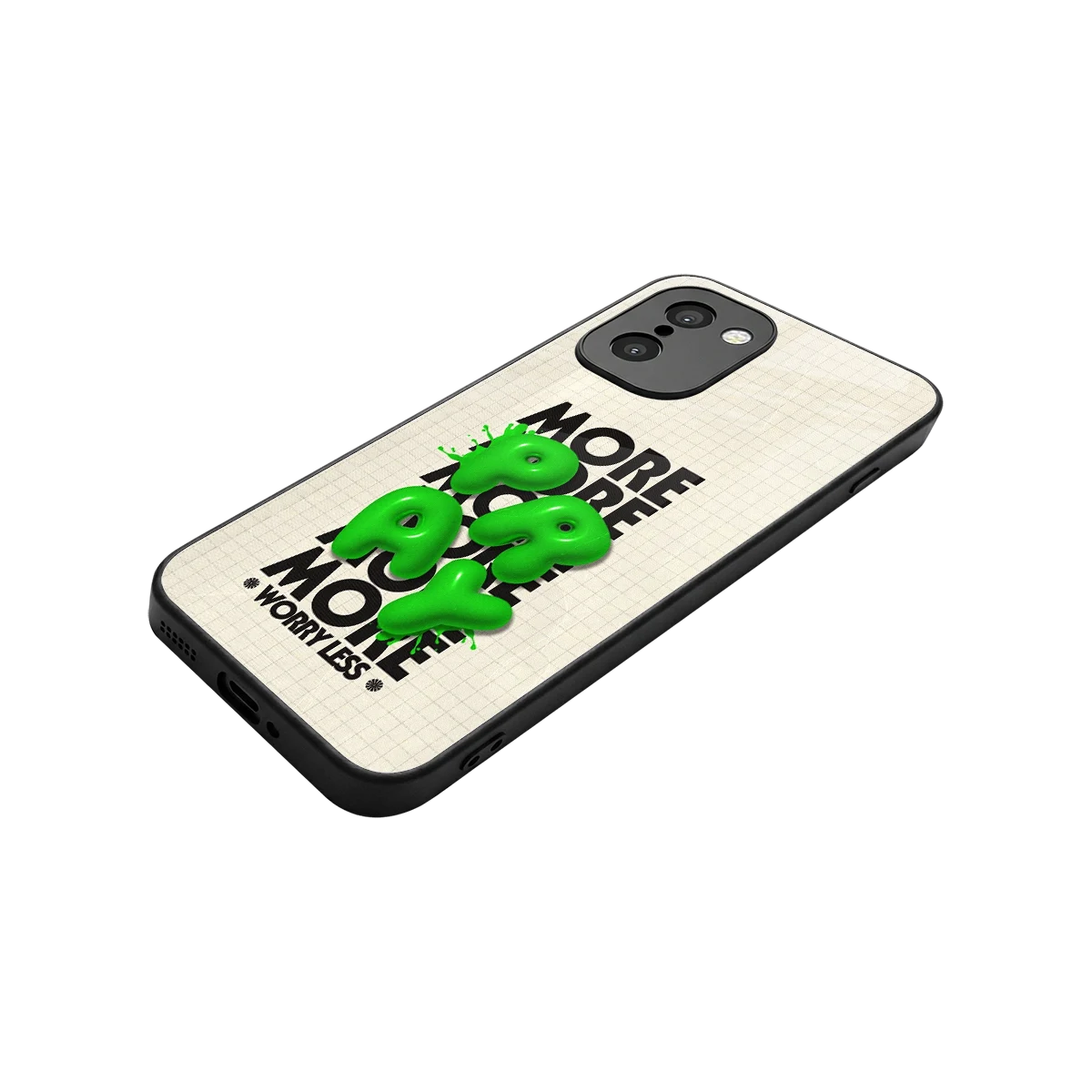 Divine Energy stylish phone case for oneplus 15r | glossy glass and slim fit