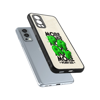 Divine Energy sleek oneplus nord 2 cover with tempered glass back and TPU edges