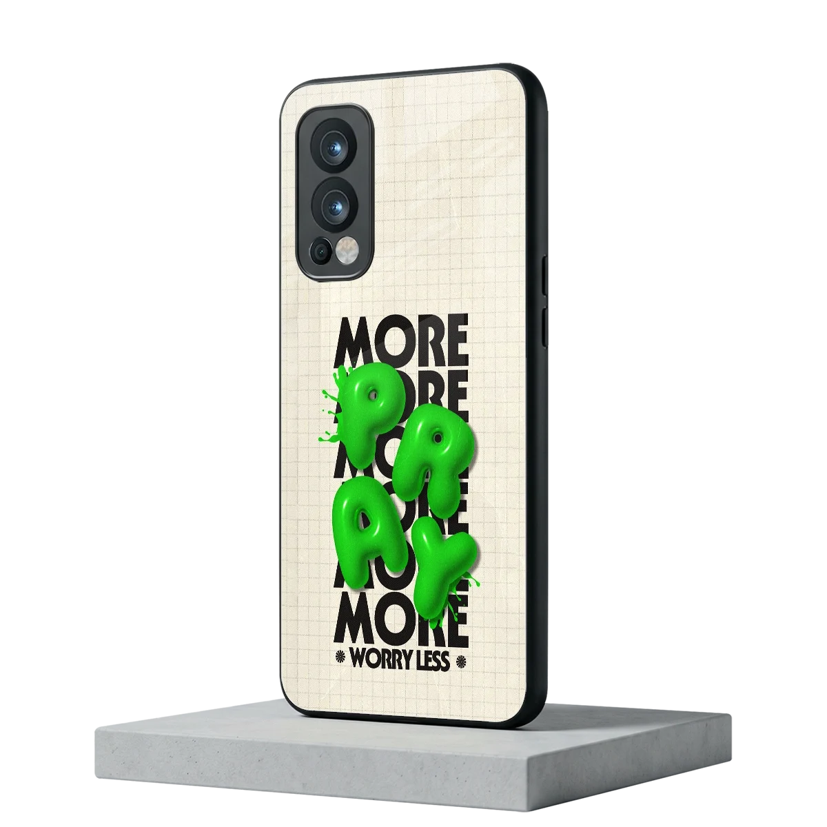 Divine Energy oneplus nord 2 mobile cover | shockproof glass phone case