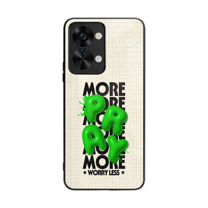 Divine Energy back phone cover | glass case for oneplus nord 2t