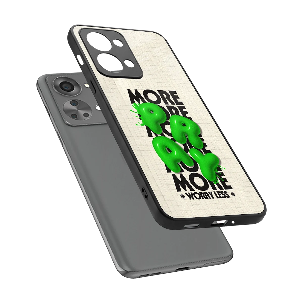 Divine Energy sleek oneplus nord 2t cover with tempered glass back and TPU edges