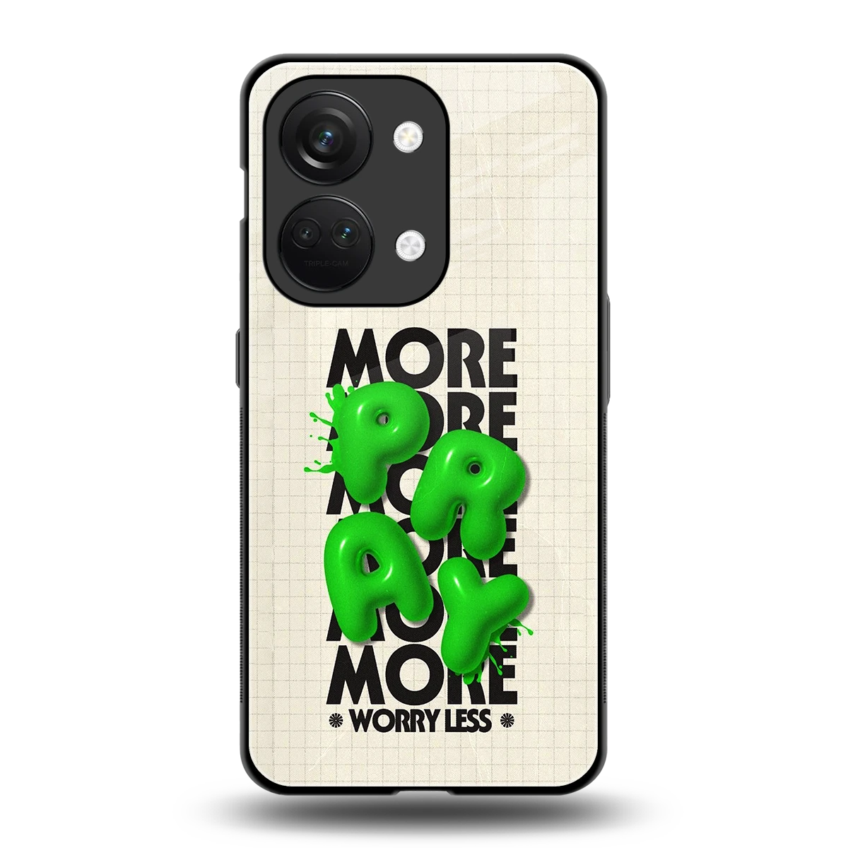 Divine Energy back phone cover | glass case for oneplus nord 3