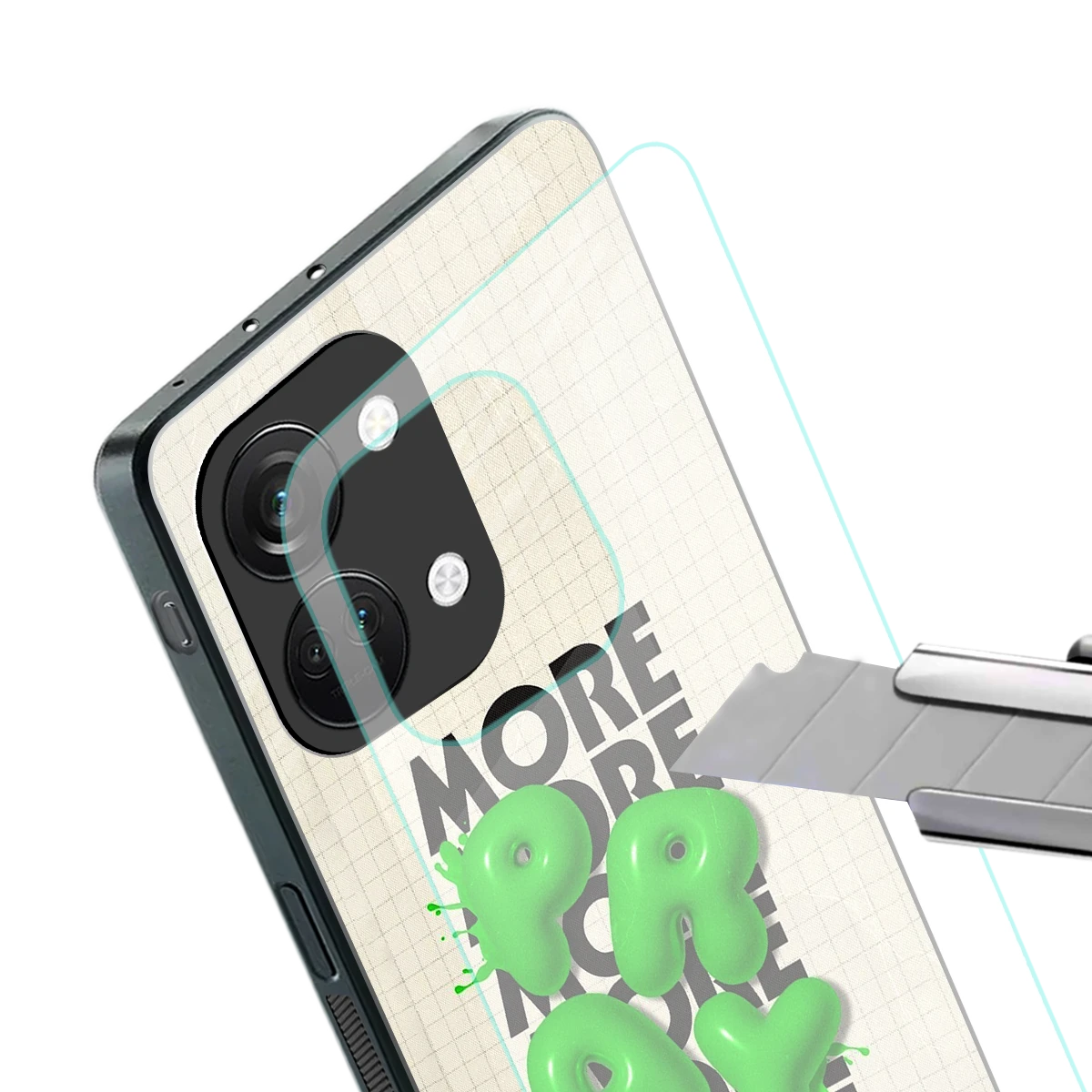 Divine Energy stylish phone case for oneplus nord 3 | glossy glass and slim fit