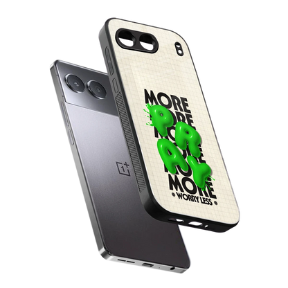 Divine Energy sleek oneplus nord 4 cover with tempered glass back and TPU edges