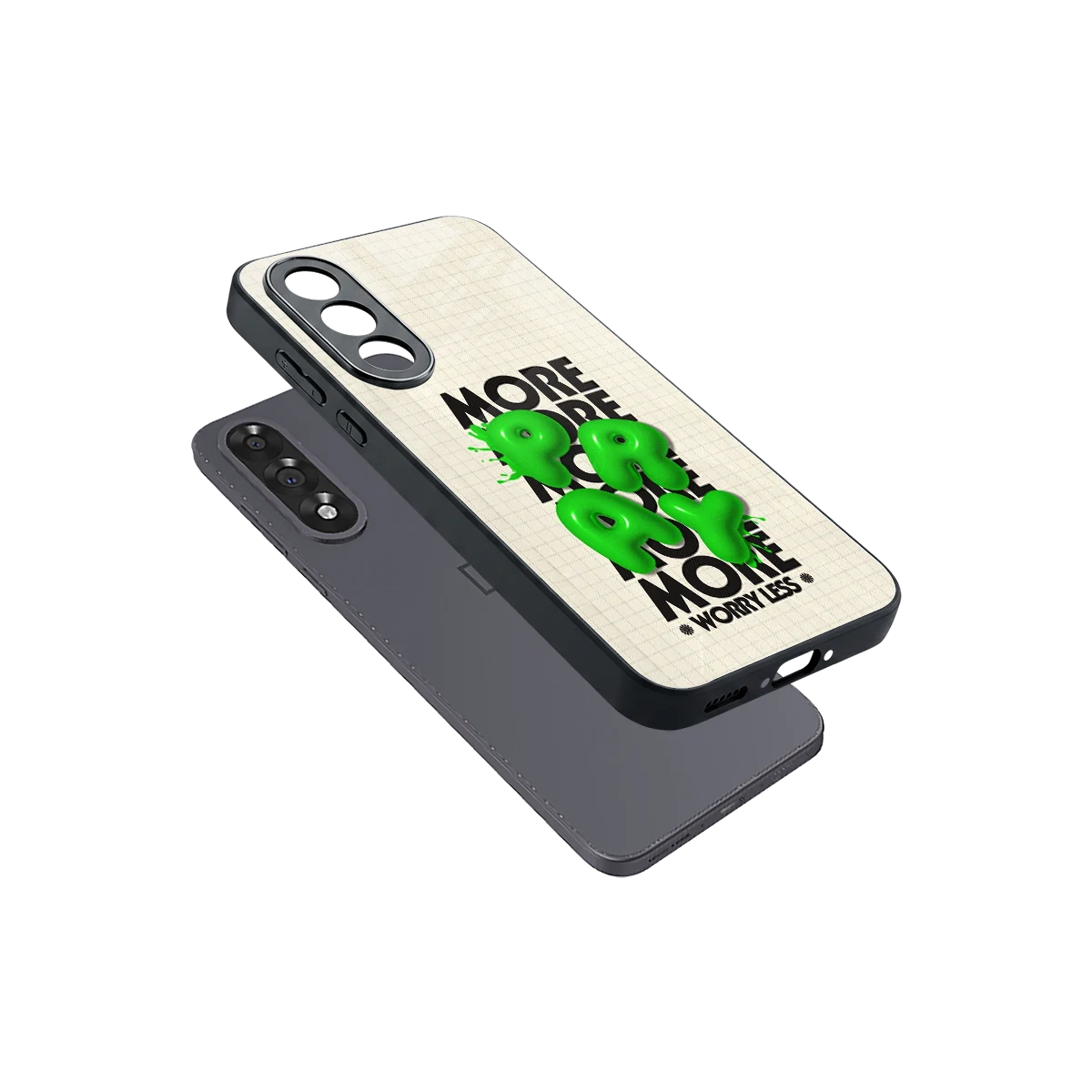 Divine Energy sleek oneplus nord 5 cover with tempered glass back and TPU edges