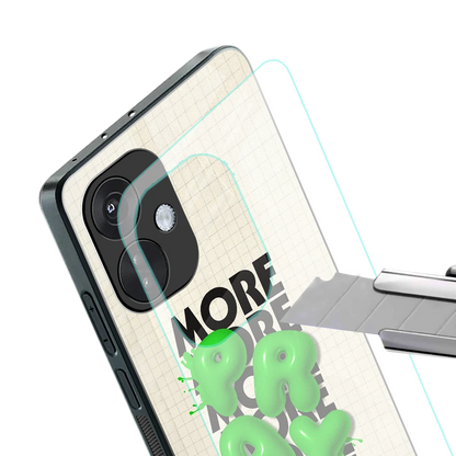 Divine Energy stylish phone case for oneplus nord ce 3 | glossy glass and slim fit