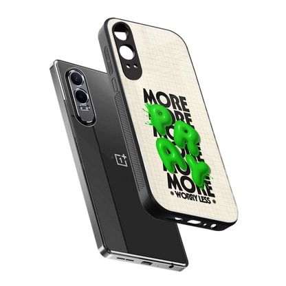 Divine Energy sleek oneplus nord ce 4 lite cover with tempered glass back and TPU edges