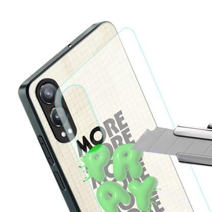 Divine Energy stylish phone case for oneplus nord ce 4 lite | glossy glass and slim fit