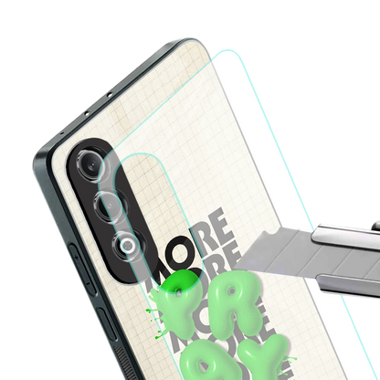 Divine Energy stylish phone case for oneplus nord ce 4 | glossy glass and slim fit