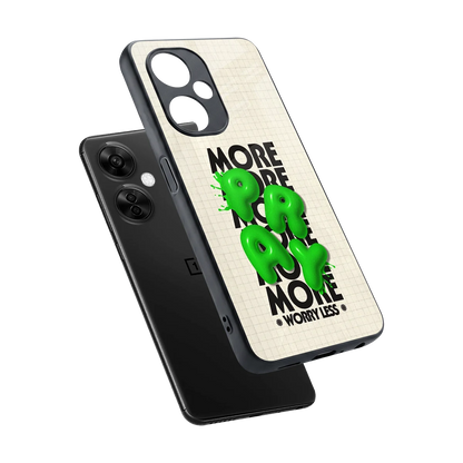 Divine Energy sleek oneplus nord ce 3 lite cover with tempered glass back and TPU edges