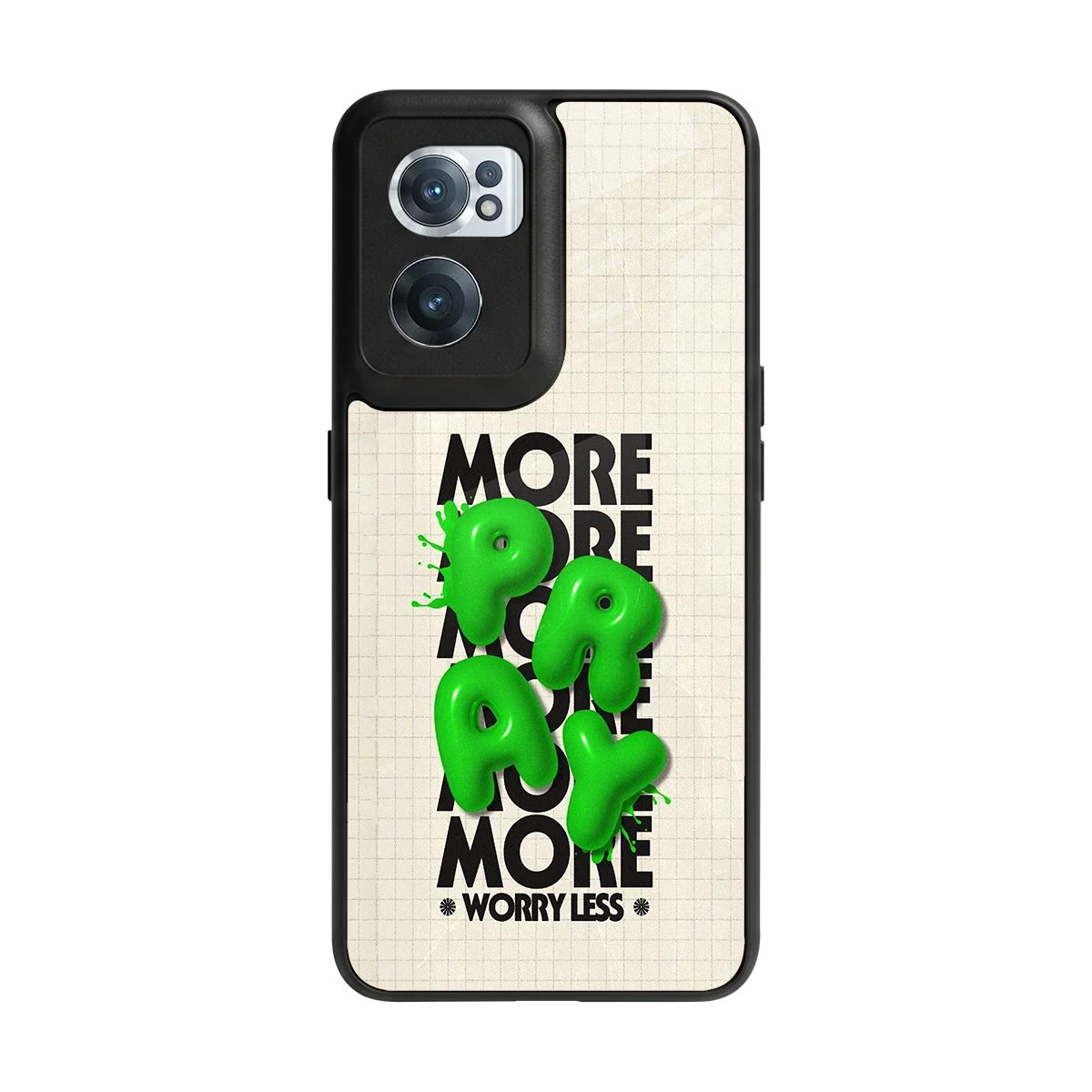 Divine Energy back phone cover | glass case for oneplus nord ce 2