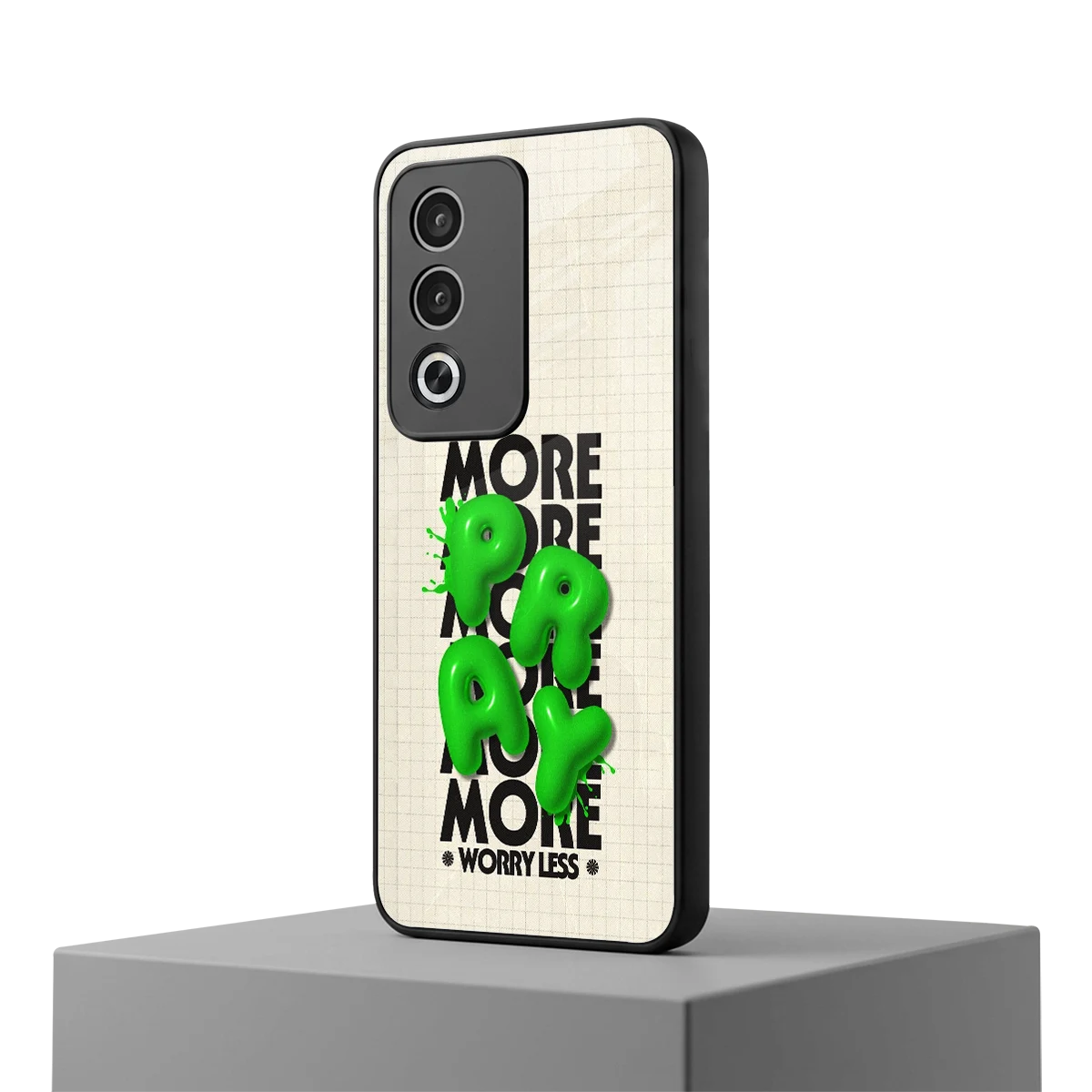 Divine Energy oppo a3 pro mobile cover | shockproof glass phone case